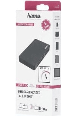 Hama HM.200128 All İn One Usb-a Usb 3.0 Kart Okuyucu