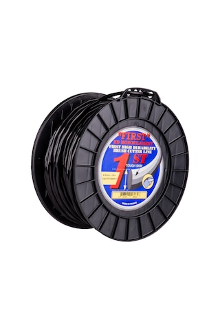 Fırst Misina 4.5mm 56mt Siyah Burgulu