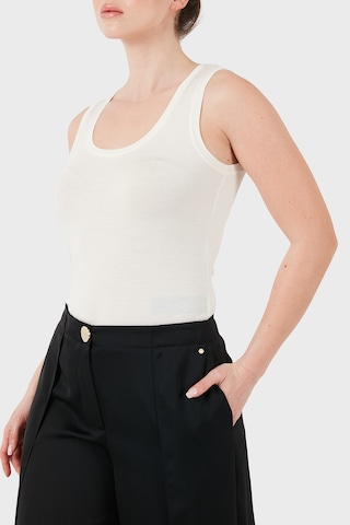 Emporio Armani Bayan Top Ew000407 Af19024 U1131 Ekru