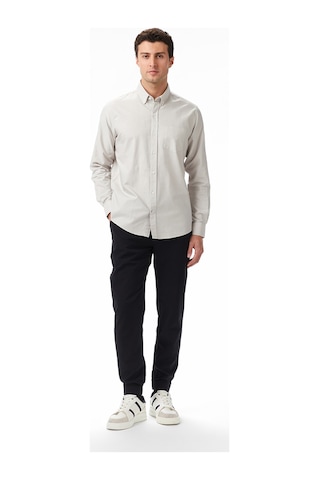 Nautica Erkek Gri Classic Fit Gömlek Düz W57435t Gri