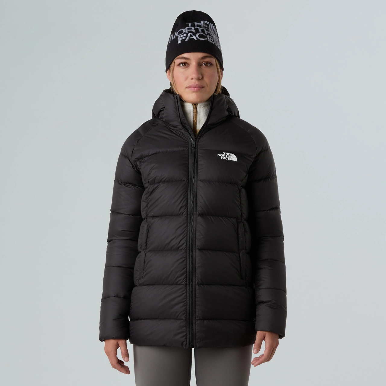 The North Face W Hyalite Down Parka Kadın Mont-30597 Siyah
