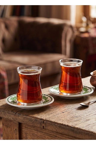 The Mia Provence 12 Parça 6 Kişilik Çay Seti Çok Renkli