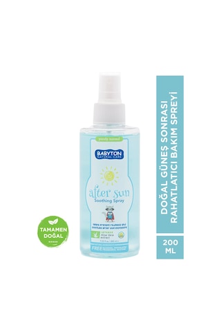 Babyton Güneş Sonrası Bakım Spreyi 200 ML