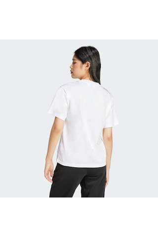 Whıte/black Adidas Kadın Günlük T-shirt W Sl Sj T Jc5944 Beyaz