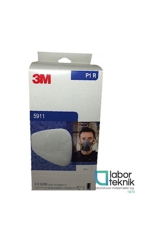 3m 5911 Partikül Filtresi Bayonet Bağlantılı, P1 R Filtreli