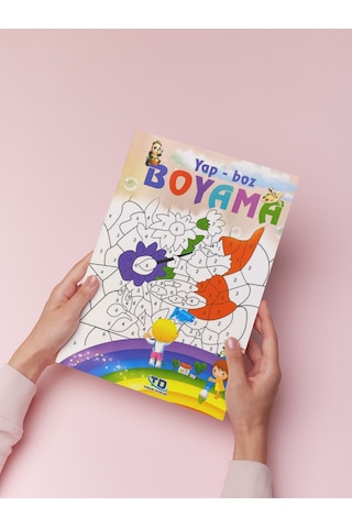 Etkinlikli Boyama Kitapları 5'li Etkinlik İle Boya