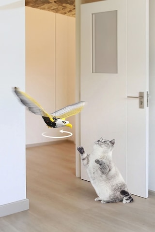 Kedi Köpek Oyuncağı Asılabilir Hareketli Kartal Görünümlü Oyuncak