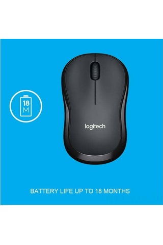 Yaozixa Logitech M220 Kırmızı Kablosuz Sessiz Fare - 2.4ghz Optik Teknoloji, Ergonomik Tasarım, 18 Ay Pil Ömrü, Windows/mac Uyumlu Optik