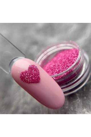 Glitter Tozu Melanj Ml3 5 Gr Parlak Pembe Nail Art Simi