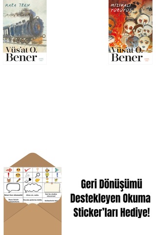 Kara Tren + Mızıkalı Yürüyüş + Okuma Sticker'ları
