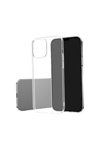 Apple Uyumlu iPhone 15 Pro İle Kılıf Şeffaf Sararmayan Sert Tpu Hassas Buton Telefon Kılıfı Kapak