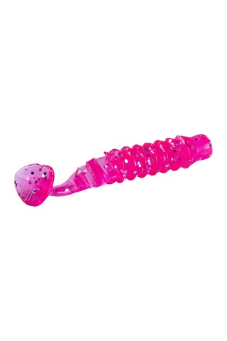 Silikon Kurt Yem - 1,5g 45mm - Fishack - 10 Adet - Uv Silikon - Pembe