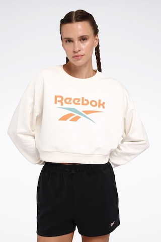Reebok New Id Crp Crew Ekru Kadın Sweatshirt Bej