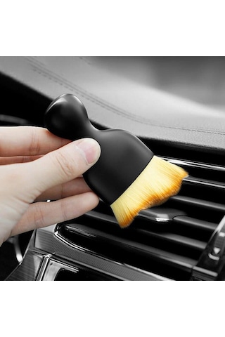 Yumuşak S Tüylü Mini Detaylı Temizlik Fırçası Araç Oto Araba Klima Havalandırma Temizleme Fırçası 1 Adet