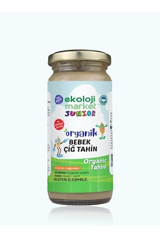 Ekoloji Market Organik Çiğ Tahin 230 G + Organik Keçiboynuzu Özü 300 ML