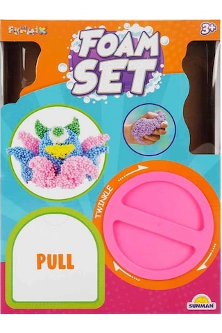 4140 Funmix 5 Renkli Köpük Slime Seti -sunman