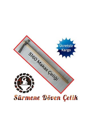Büyük Boy Saplı Baltalı Çapa - Kazma Sürmene Dövme Makas Çeliği