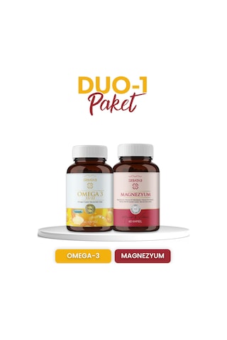 Erbatab Duo Paketi 1 Omega-magnezyum