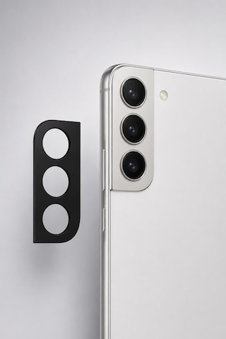 Samsung S22 Plus Uyumlu Arka Kamera Koruyucu+ Full Ekran Koruyucu Si Yah