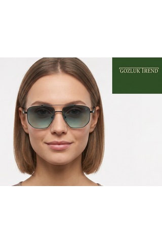 Ena Unisex Güneş Gözlüğü Eng-1080 01 53-20-140 Koyu Yeşil