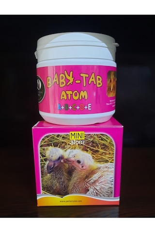 Güvercin Yavru Gelişim Hapı Baby Tab Mini Atom 500 Adet