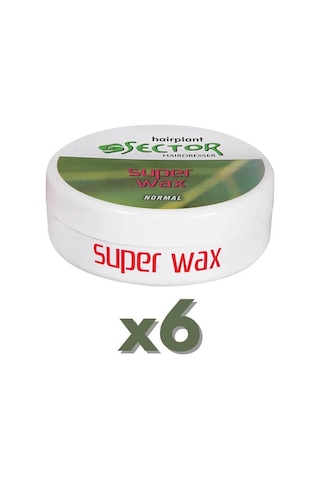 Sector Hairmate Superwax Normal Yeşil Wax 150 Ml 6 Adet