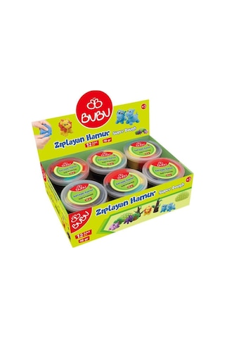 Bu-bu Zıplayan Oyun Hamur Tekli 40 Gr.