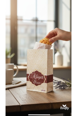 Kuruyemiş Kahve Bakliyat İcin Dipli Kese Kagıdı-11 6 22-500 Gr 250 Adet