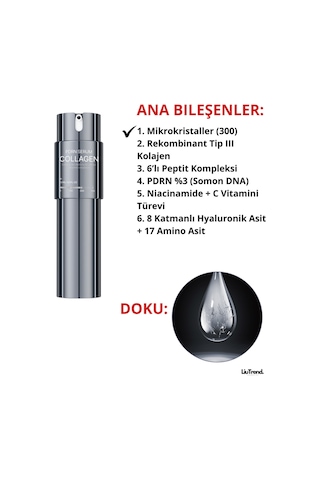 Sudee 300 Collagen Pdrn Elasticity Serum 2ml 10ad Pdrn, Mikroiğneler Güçlendirici Serum