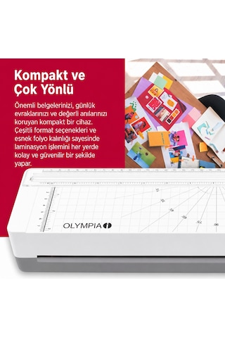 A120 Combo Laminasyon Makinesi Ve Giyotin Makinesi