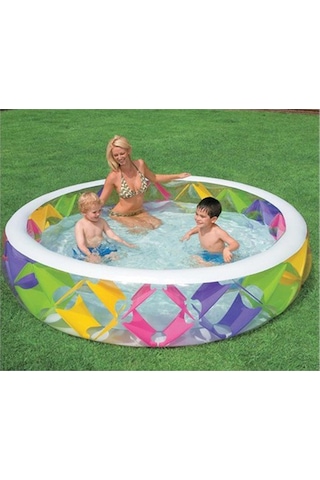 Intex Yumuşak Taban Şeffaf Havuz 229x56 Cm