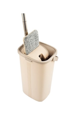 Flora Sihirli Tablet Mop Temizlik Seti Krem 8 L