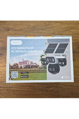X5tech 44gz Güvenlik Kamerası-güneş Panelli Solar Kamera
