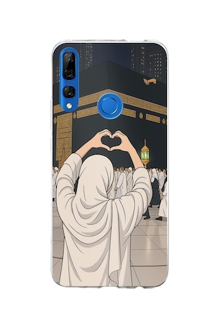 Honor 9x Uyumlu Kabe Aşkı Baskılı Silikon Kılıf