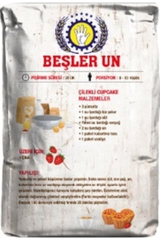 Beşler Pastalık Böreklik Buğday Unu 5 KG