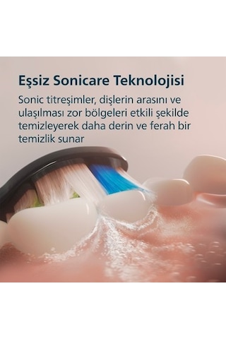 Şarjlı Diş Fırçası 2'li Paket Siyah Ve Toz Pembe Renk Seçenekleri