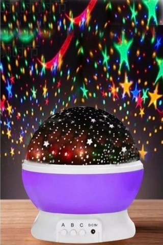 Periboia Projeksiyonlu Dönen Star Master Lamba