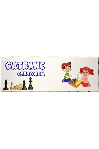 Beyaz Pusula Profesyonel Kalın Silikon Tabanlı Satranç Takımı