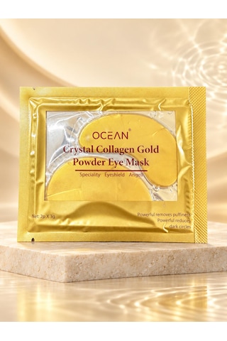 Milano Beautys Ocean Crystal Collagen Vgold Göz Altı Maskesi