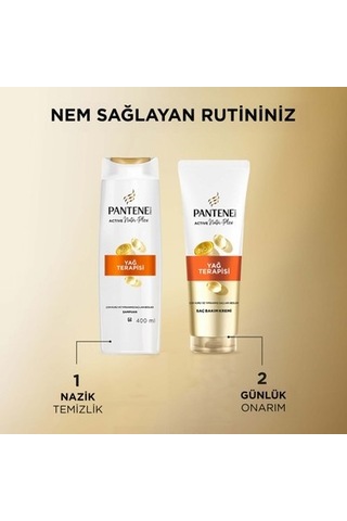 400 Ml Yağ Terapisi Şampuan, Zayıf Saçlar İçin Besleyici Bakım