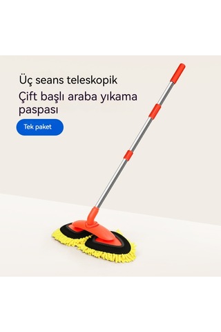 Aurora Araba Yıkama Paspassa Genç Çiftçi Kafa Bir Set Önen Teleskopik -