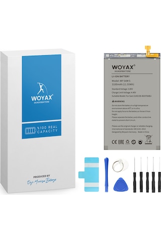 Woyax By Deji Samsung Galaxy S10e Uyumlu Premium Batarya