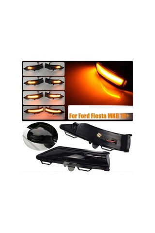 Ford Fiesta Mk8 2019+ Dinamik Sinyal Lambası Indica İçin Araç Yan Dikiz Aynası Işığı Led Sinyal Lambası - Yenilikçi Aydınlatma Çözümü