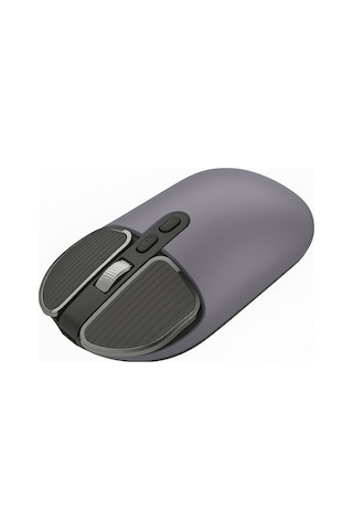 Schitec M203 Çift Modlu Taşınabilir Optik Kablosuz 2.4ghz Ve Bluetooth Bağlantılı Süper Sessiz Mouse Lila 5g
