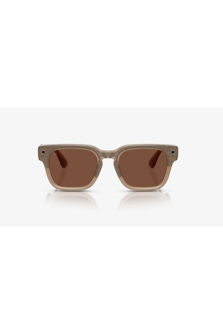 Meta Glasses Fury S Akıllı Gözlük 51-22 White Beyaz Çerçeve, Copper Lens, 12 Mp Kamera, 3k Video, Meta Aı, 32 Gb
