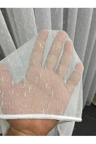 Perdefony Karyağdı Düz Tül Perde Eko Tül ekru