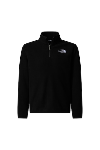 The North Face Teen Glacıer 1/4 Fermuarlı Genç Çocuk Glacier Polar Nf0a8cvgjk31 Siyah