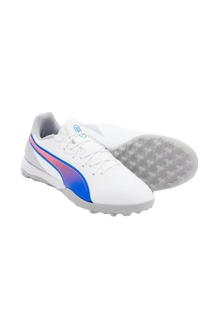 Puma 10787902 King Match Tt Erkek Halı Saha Ayakkabısı Beyaz