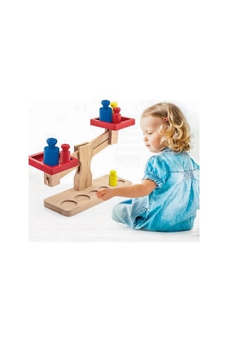 Ony-409 Kutuda Ahşap Terazi