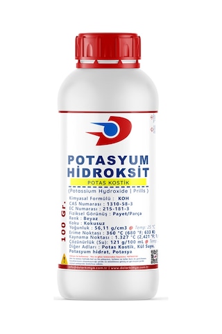 Potasyum Hidroksit (Potas Kostik) | 100 Gram
